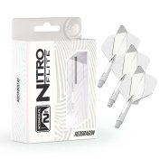 Plumas Red Dragon Nitro Flite System White Clear NO2 Short - 8