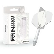 Plumas Red Dragon Nitro Flite System White Clear NO2 Medium - 6