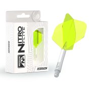 Plumas Red Dragon Nitro Flite System White Yellow NO2 Medium - 6