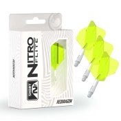 Plumas Red Dragon Nitro Flite System White Yellow NO2 Short - 4