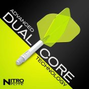 Plumas Red Dragon Nitro Flite System White Yellow NO2 Short - 6