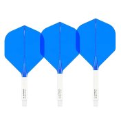 Plumas Red Dragon Nitro Flite System White Blue NO2 Short - 2