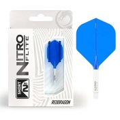 Plumas Red Dragon Nitro Flite System White Blue NO2 Short - 8