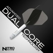 Plumas Red Dragon Nitro Flite System White Black NO2 Intermediate - 5