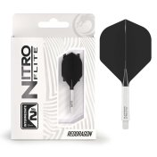 Plumas Red Dragon Nitro Flite System White Black NO2 Intermediate - 8
