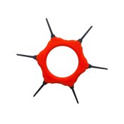 Juego de 3 Shuriken Rojo + 50 puntas Keypoint 2BA + llave para substituir las puntas - 1