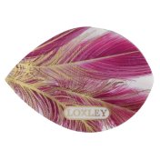 Plumas Loxley Feather Purple Oro Oval - 2