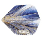 Plumas Loxley Feather Blue Oro No6 Shape - 2