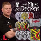 Funda Dardos L-Style Signature Krystal One Mike de Decker Clear White - 3