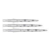 Puntas Target Darts Swiss Point Storm Onyx Silver 26mm - 3