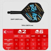 Plumas Target K-Flex No.2 Standard Intermediate Phil Taylor The Power - 4