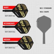 Plumas Target K-Flex No.2 Standard Medium Scott Williams Shaggy - 3
