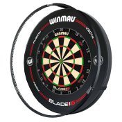 Winmau Plasma Sistema de iluminación + Surround Pro-Line Original Black Bundle - 1