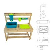 Cocina infantil para exterior Masgames Candy - 6
