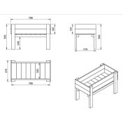 Mesa de cultivo Masgames Fortis Junior - 4