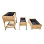Pack de 3 mesas de cultivo Masgames Fortis - 1