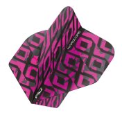 Plumas Flights Red Dragon Hardcore Radikal Negro Rosa - 3