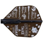 Plumas Fit Flight Air Rie Hoshino 7 Shape Black - 2