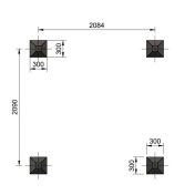 Arenero Masgames Skoli 2m Horeca - 5