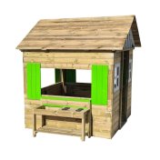 Casita infantil de madera Masgames Lollipop XXL Horeca con cocina - 2