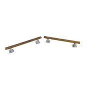 Barras de equilibrio de madera Indiana Masgames Horeca - 2