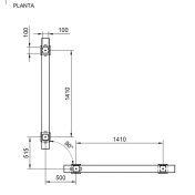 Barras de equilibrio de madera Indiana Masgames Horeca - 5