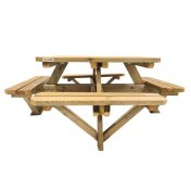 Mesa de picnic cuadrada infantil Persic Masgames Horeca - 3