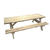 Mesa de picnic Masgames Munich 240 con madera para exterior - 2
