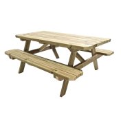 Mesa de picnic infantil Masgames Bram con madera para exterior (con opción de color) - 2