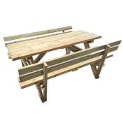 Respaldo para la mesa de picnic Masgames Munich 2 Unidades - 2