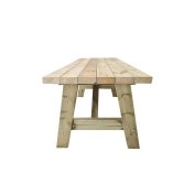 Mesa de exterior Masgames Zurich de madera para exterior sin bancos - 2