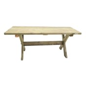 Mesa de madera exterior Masgames Xerta 180 cm (con opción de color) - 4