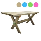 Mesa de madera exterior Masgames Xerta 180 cm (con opción de color) - 1