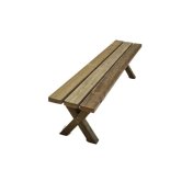 Banco de madera exterior Masgames Xerta 180 (con opción de color) - 4