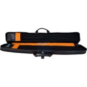 Funda taco billar Molinari Retro Flat 86cm 2P-4F Negro Naranja - 5