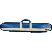 Funda taco billar Molinari Retro Soft 85cm 2P-4F Azul Beige - 2