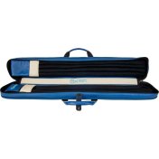 Funda taco billar Molinari Retro Soft 85cm 2P-4F Azul Beige - 5
