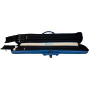Funda taco billar Molinari Retro Soft 85cm 2P-4F Azul Beige - 6