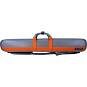 Funda taco billar Molinari Retro Soft 85cm 2P-4F Gris Naranja - 2