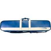 Funda taco billar Molinari Retro Soft 86cm 3P-6F Azul Beige - 2