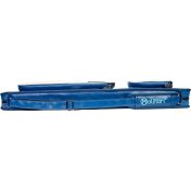 Funda taco billar Molinari Retro Soft 86cm 3P-6F Azul Beige - 4