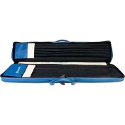 Funda taco billar Molinari Retro Soft 86cm 3P-6F Azul Beige - 5