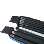 Funda taco billar Molinari Retro Soft 86cm 3P-6F Azul Beige - 7
