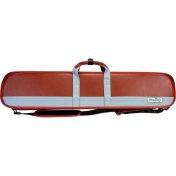 Funda taco billar Molinari Retro Soft 86cm 3P-6F Marrón Azul Claro - 2