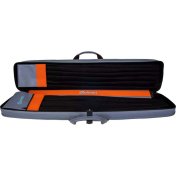 Funda taco billar Molinari Retro Soft 86cm 3P-6F Gris Naranja - 5