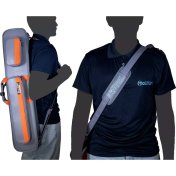 Funda taco billar Molinari Retro Soft 86cm 3P-6F Gris Naranja - 9