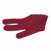 Guante Dynamic Deluxe 3 Dedos Burdeos Rojo Zurdo Diestro - 2