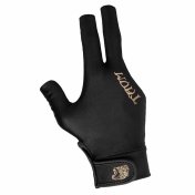 Guante Billar Taom Midas 3 Dedos Negro Zurdo M - 1