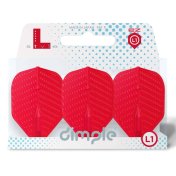 Plumas L-Style Champagne Dimple L1EZ Standard Rojo - 3