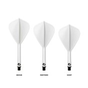 Plumas Shot Darts Deck System Kite Blanca - 2